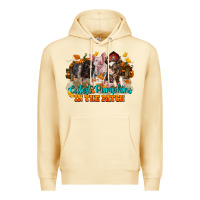 Pina Colada Fall Cutest Pumpkin In The Patch Pig Premium Hoodie - LillyAllenDesigns