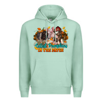 Seafoam Fall Cutest Pumpkin In The Patch Pig Premium Hoodie - LillyAllenDesigns