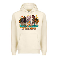 Tofu Fall Cutest Pumpkin In The Patch Pig Premium Hoodie - LillyAllenDesigns