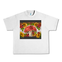 Lunar Rock ladybug mushrooms Urban Heavy Tee - BarkalooDesign