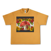 Peanut Butter ladybug mushrooms Urban Heavy Tee - BarkalooDesign