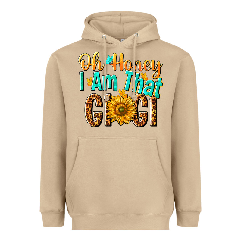 Oh Honey I Am That Gigi Nca Heavyweight Hoodie by NancyCooperArtShop | Teevron