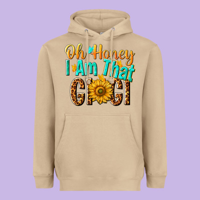 Oh Honey I Am That Gigi Nca Heavyweight Hoodie Designed By Nancycooperartshop