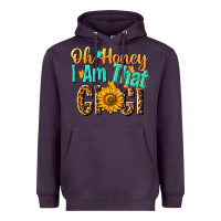 Plum oh honey i am that gigi nca Heavyweight Hoodie - NancyCooperArtShop