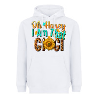 White oh honey i am that gigi nca Heavyweight Hoodie - NancyCooperArtShop