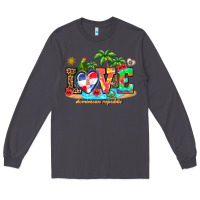 Smoke love dominican republic Long Sleeve Tee - AdoDesignShop