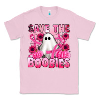 Bubblegum Pink save the boobies Classic Tee - Artiststas