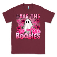 Burgundy save the boobies Classic Tee - Artiststas