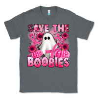 Charcoal Heather save the boobies Classic Tee - Artiststas