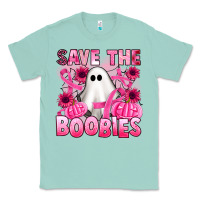 Seafoam save the boobies Classic Tee - Artiststas
