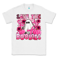White save the boobies Classic Tee - Artiststas