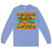Colony Blue love fall Long Sleeve Tee - Artiststas