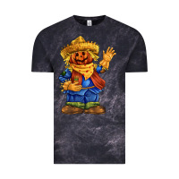 Cloud Black scarecrow Vintage Tee - FaDigitalArtStudio