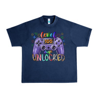Navy level days unclocked Urban Heavy Tee - RacoonDesign