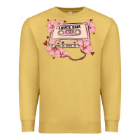 Antique Gold lover babe valentines day Premium Sweatshirt - MaliasSmallBusiness