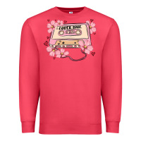 Cardinal lover babe valentines day Premium Sweatshirt - MaliasSmallBusiness