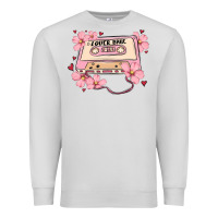 Dove Grey lover babe valentines day Premium Sweatshirt - MaliasSmallBusiness