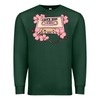 Sports Green lover babe valentines day Premium Sweatshirt - MaliasSmallBusiness