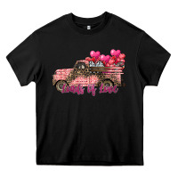 Black load of love Heavy Core Tee - SublimationCraftShop