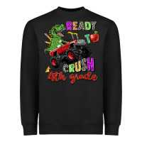 Black ready to crush 4th grade Heavyweight Sweatshirt - Zillion Design Studio