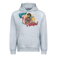 Heather Grey Bitches be floatin' skeleton summer Urban Hoodie - NancyCooperArtShop