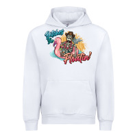 White Bitches be floatin' skeleton summer Urban Hoodie - NancyCooperArtShop