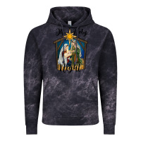 Cloud Black oh holy night holy family Vintage Hoodie - RanaPortraitStore