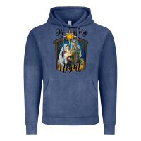 Vintage Denim oh holy night holy family Vintage Hoodie - RanaPortraitStore