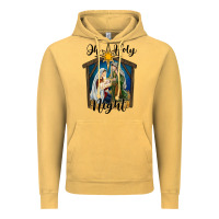 Vintage Mustard oh holy night holy family Vintage Hoodie - RanaPortraitStore