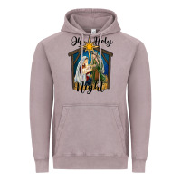 Vintage Zinc oh holy night holy family Vintage Hoodie - RanaPortraitStore