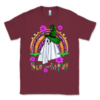 Burgundy boo tiful ghost Classic Tee - BundleAndBundleShop