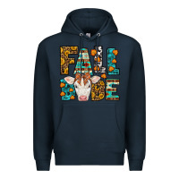 Navy Fall Babe Baby Calf Premium Hoodie - LillyAllenDesigns