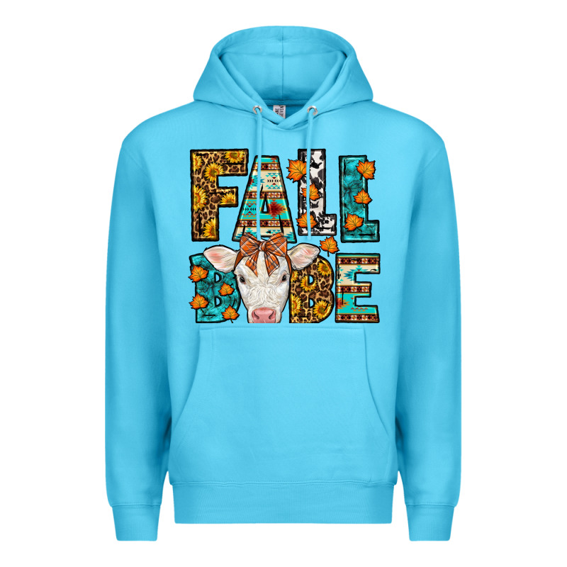 Fall Babe Baby Calf Premium Hoodie by LillyAllenDesigns | Teevron