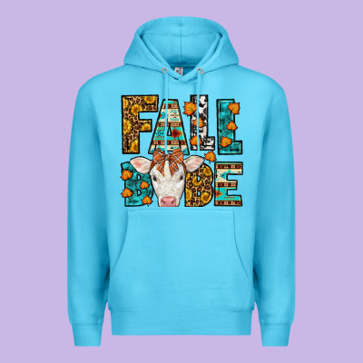 Fall Babe Baby Calf Premium Hoodie Designed By Lillyallendesigns