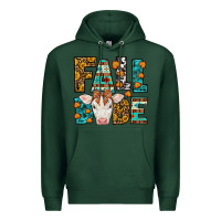 Sports Green Fall Babe Baby Calf Premium Hoodie - LillyAllenDesigns