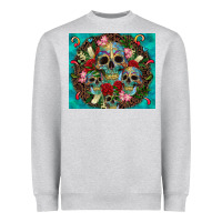 Sugar Skulls Tumbler 3 Heavyweight Sweatshirt | Teevron