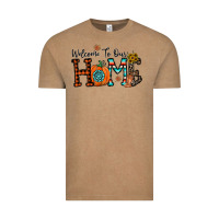Vintage Coffee welcome to our home Vintage Tee - CowhideDigitalArt
