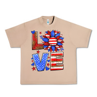 Burro love america sunflower Urban Heavy Tee - HRA Design Shop