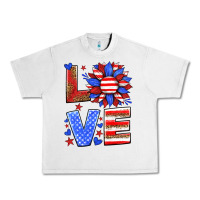 Lunar Rock love america sunflower Urban Heavy Tee - HRA Design Shop