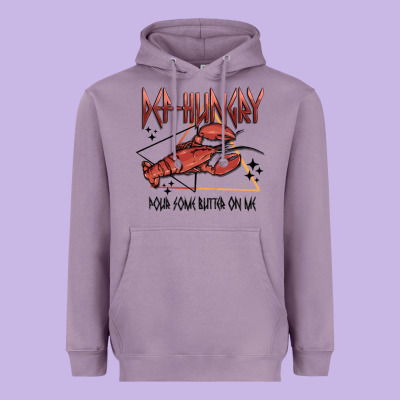Def Hungry Pour Dome Butter On Me Heavyweight Hoodie Designed By Maliassmallbusiness