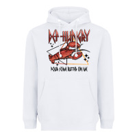 White def hungry pour dome butter on me Heavyweight Hoodie - MaliasSmallBusiness