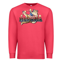 Cardinal meowica cat Premium Sweatshirt - NancyCooperArtShop
