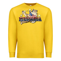 Lemon meowica cat Premium Sweatshirt - NancyCooperArtShop