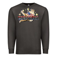 Smoke meowica cat Premium Sweatshirt - NancyCooperArtShop