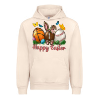 Sandshell Happy Easter sports with butterfly Urban Hoodie - NancyCooperArtShop