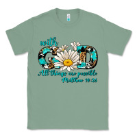 Sage with god all things are possible daisy Classic Tee - AdoDesignShop
