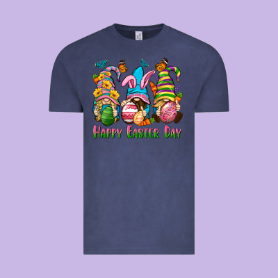Happy Easter Day Gnomies Vintage Tee Designed By Neo Western