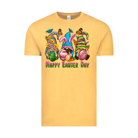 Vintage Mustard Happy Easter Day gnomies Vintage Tee - Neo Western