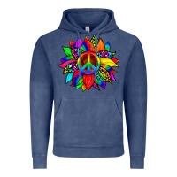 Vintage Denim pride sunflower Vintage Hoodie - Zillion Design Studio