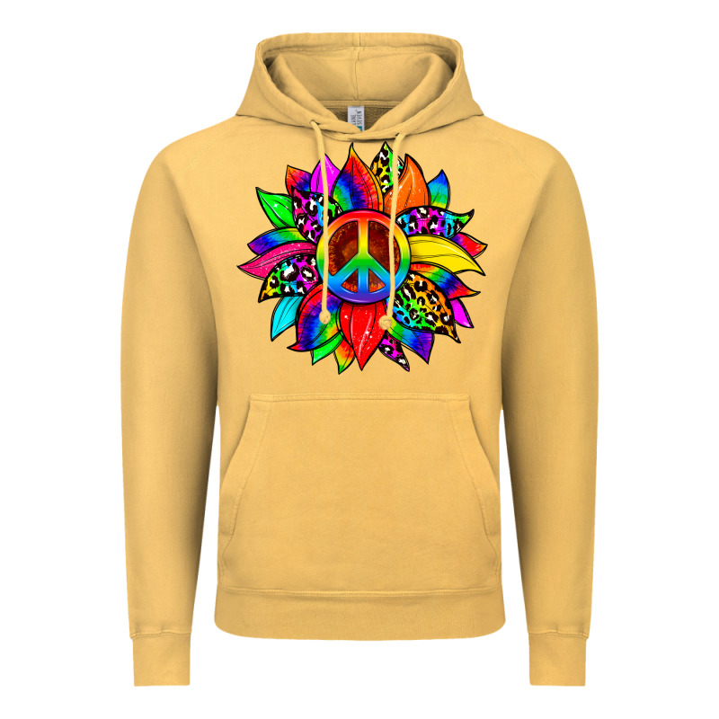 Pride Sunflower Vintage Hoodie by Zillion Design Studio | Teevron